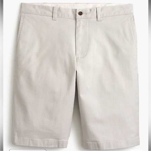 NEW J. Crew Flat Front Stone Men’s 11 inch Inseam Shorts Size 38 - Picture 4 of 7